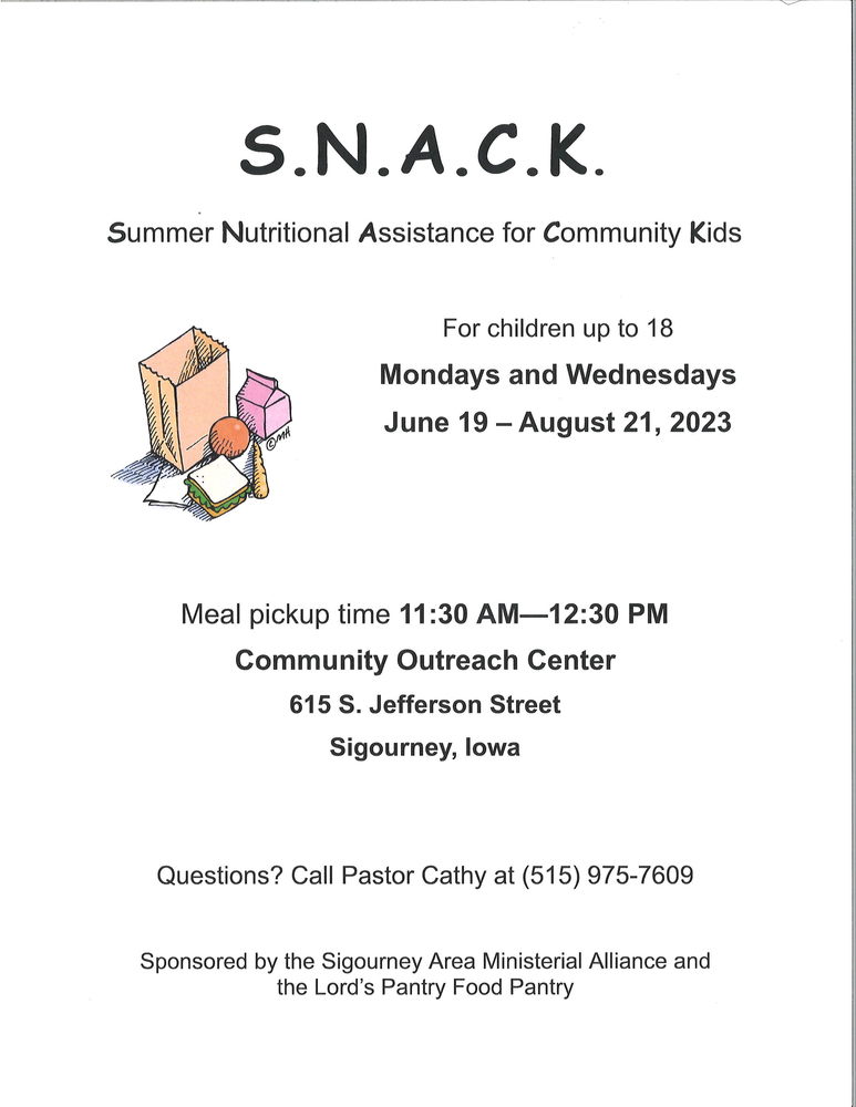 SNACK Flyer
